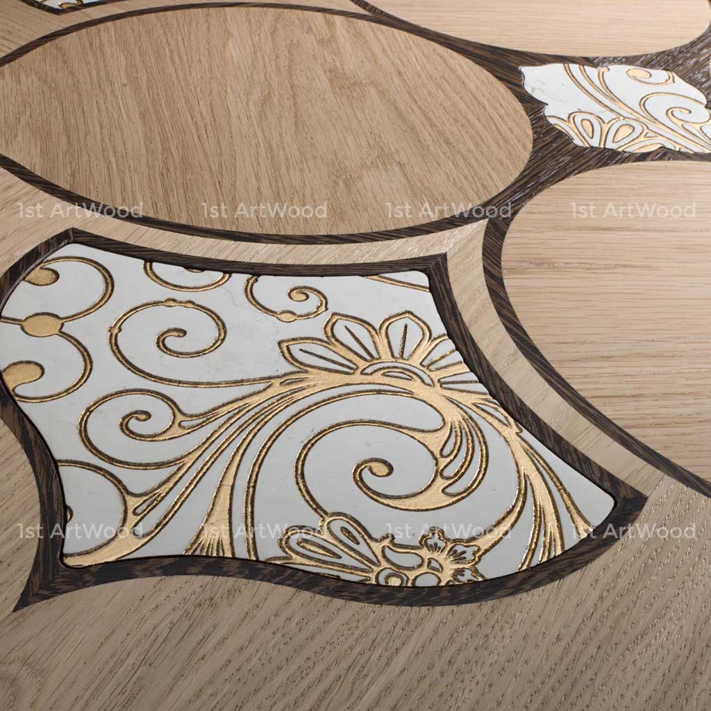 Sàn gỗ hoa văn DROP LEAF AT-V634